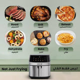 قلاية هوائية جرين لايون ديلوكس بسعة 8 لتر وقوة 2200 واط ضمان سنة - JawdaTop