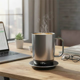 كوب ليبريسو أوريليو الذكي للتحكم في درجة الحرارة مع قاعدة تسخين - JawdaTop