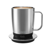 كوب ليبريسو أوريليو الذكي للتحكم في درجة الحرارة مع قاعدة تسخين - JawdaTop