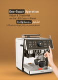 ماكينة القهوة نصف الأوتوماتيكية ليبريسو بدبل بويلر وضغط 20 بار - JawdaTop