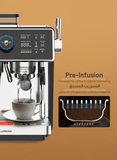 ماكينة القهوة نصف الأوتوماتيكية ليبريسو بدبل بويلر وضغط 20 بار - JawdaTop