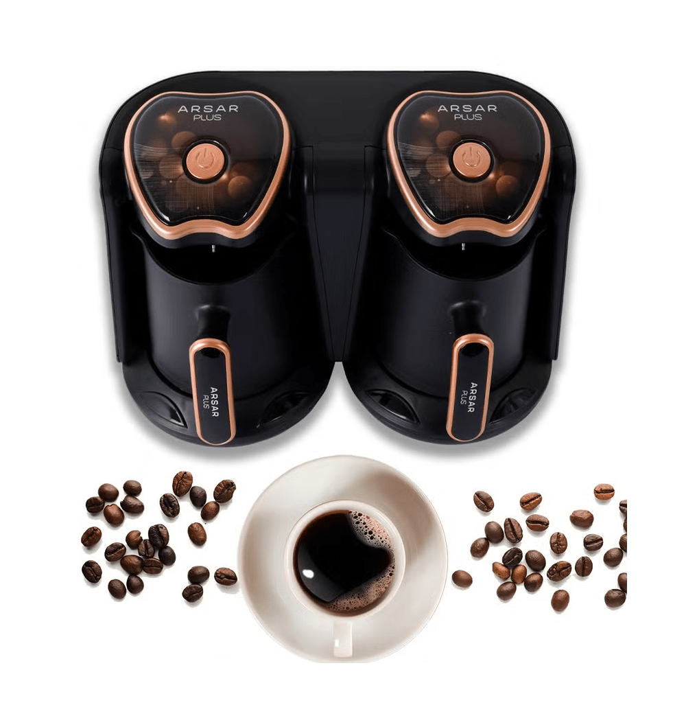 ماكينة أرسار بلس للقهوة التركية – مزدوجة بقدرة 1200 واط - JawdaTop