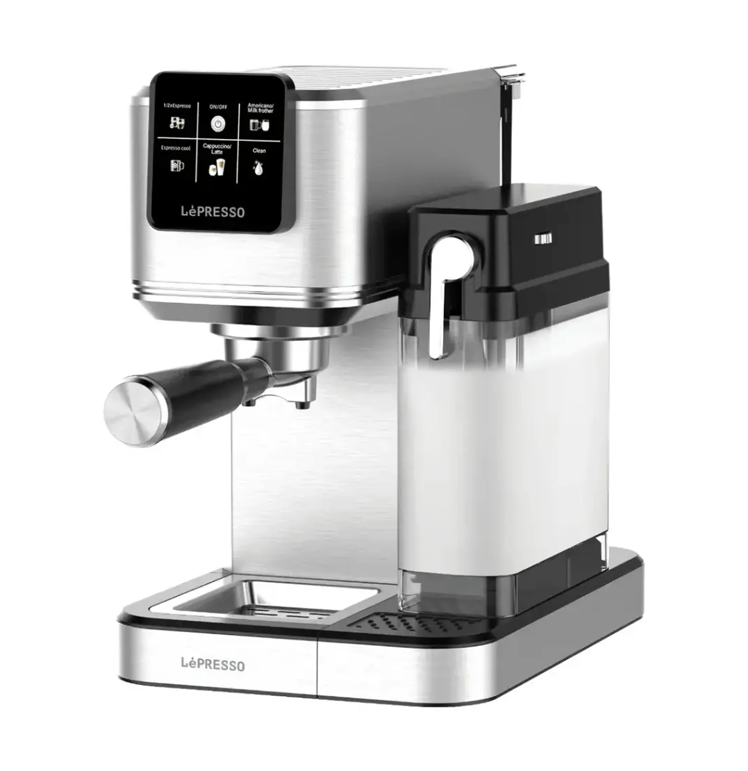 ماكينة قهوة ليبريسو لاتيو للتحضير الساخن والبارد مع وظيفة رغوة الحليب - JawdaTop