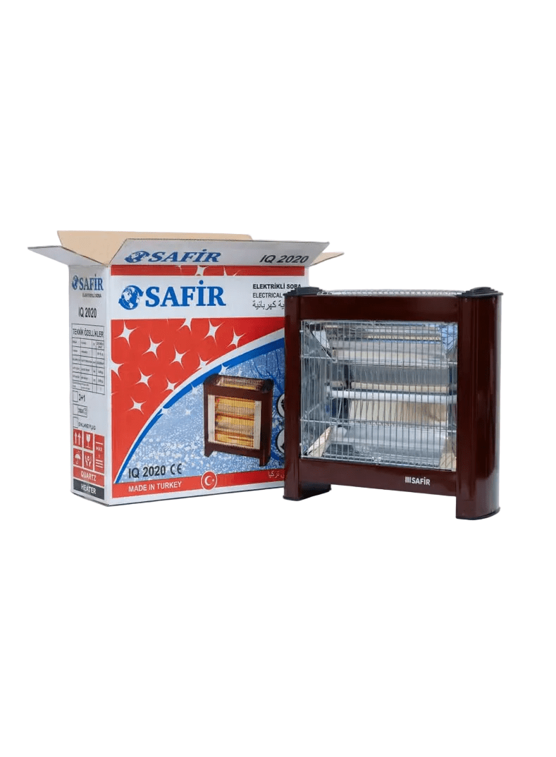 مدفأة كهربائية كهروميكانيكية SAFIR بقوة 2400 واط - JawdaTop