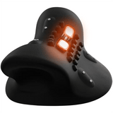 مُدلك وسادة العنق ثلاثي الوضعيات مع حرارة موجهة واهتزاز من بورودو لايفستايل - JawdaTop