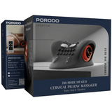 مُدلك وسادة العنق ثلاثي الوضعيات مع حرارة موجهة واهتزاز من بورودو لايفستايل - JawdaTop