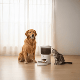 مغذّي الحيوانات الأليفة الذكي من جرين ليون مع وعاء ستانلس ستيل ضمان سنة - JawdaTop