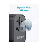 محول السفر أنكر نانو 4 في 1 مع شاحن بقدرة 65 واط - JawdaTop