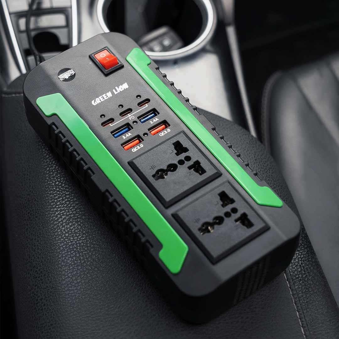 محول للسيارة من جرين ليون سبارك 300 واط ضمان سنة - JawdaTop