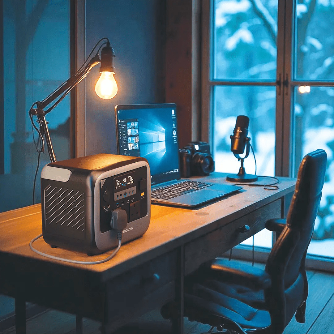 محطة طاقة باورولوجي باتر 2 المحمولة بقدرة ٧٠٠ واط - JawdaTop