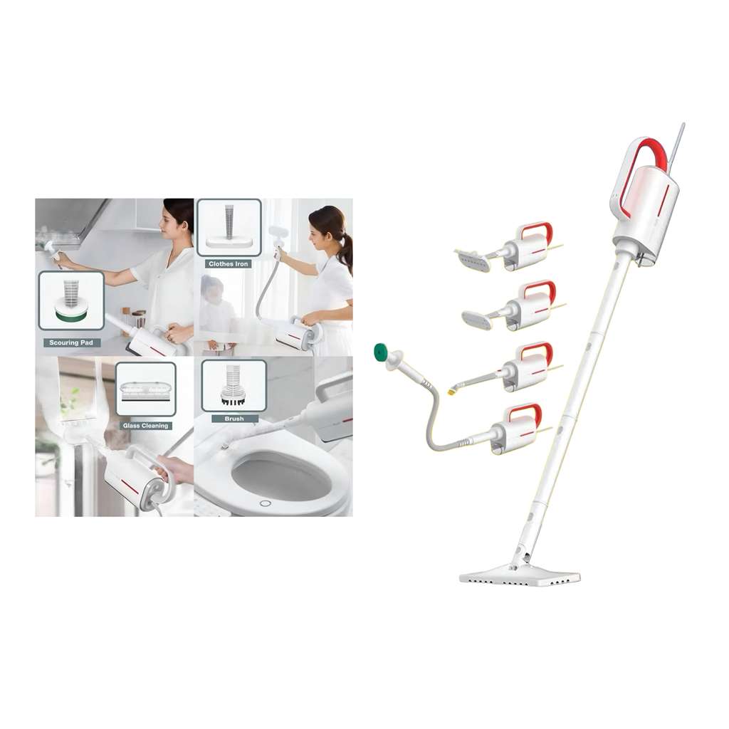 مكنسة البخار والممسحة الكهربائية ديرما - JawdaTop