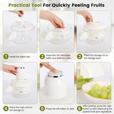 مقشرة كهربائية أوتوماتيكية للفواكه والخضروات - JawdaTop