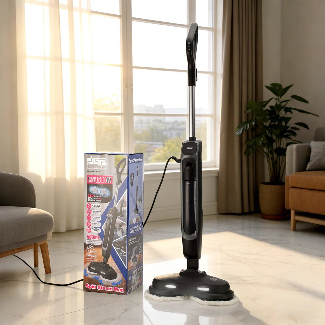 ممسحة البخار الدوارة دي إس بي - JawdaTop