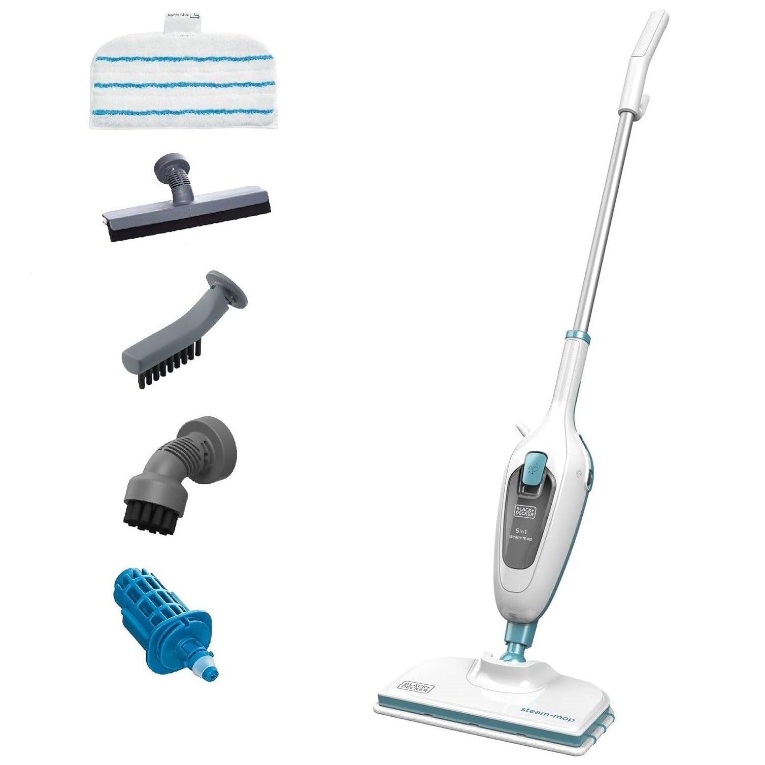 ممسحة بخار بلاك + ديكر 5 في 1 – 1300 واط - JawdaTop