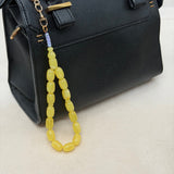 مسباح تعليق مستكة - أصفر - JawdaTop