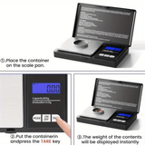 ميزان إلكتروني رقمي دقيق محمول - JawdaTop