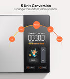 ميزان غذائي ذكي لقياس القيم الغذائية وتحضير الوجبات - JawdaTop