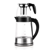 غلاية كهربائية مزدوجة 2 في 1 لتحضير الشاي والماء الساخن