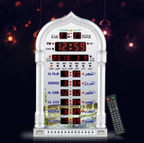 ساعة الصلاة الإسلامية الذكية بصوت الآذان وشاشة إل إي دي - JawdaTop