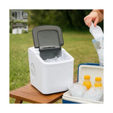 صانعة الثلج دينكس بإنتاج 12 كجم يوميًا وخزان مياه 1.3 لتر - JawdaTop