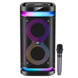 سماعة بلوتوث من يسيدو مزدوجة مع إضاءة أر جي بي وميكروفون - JawdaTop