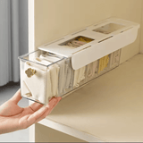 صندوق تخزين شفاف متعدد الأقسام للجوارب والملابس الداخلية - JawdaTop