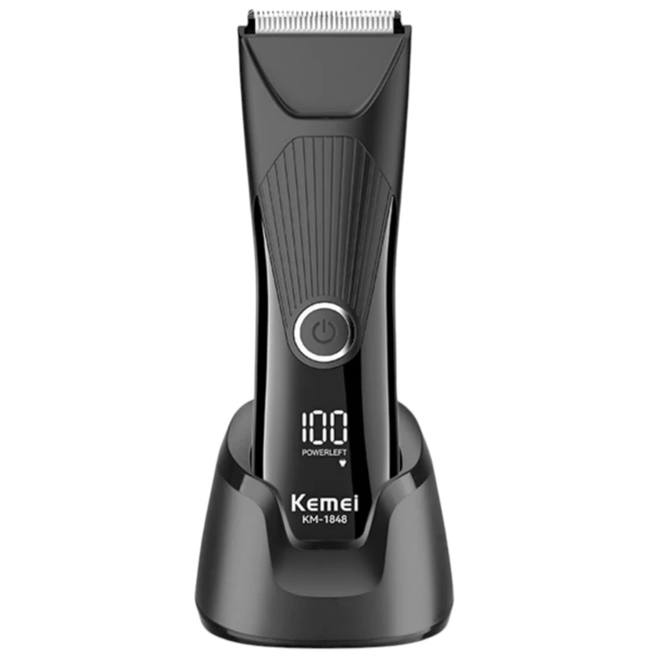 Kemei KM-1848 Quality Body Hair Trimmer – 600mAh-1