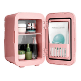 ثلاجة مكياج صغيرة مبردة بورودو فروستلايت مع مرآة إل إي دي - JawdaTop
