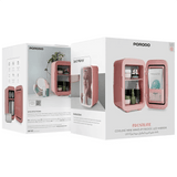 ثلاجة مكياج صغيرة مبردة بورودو فروستلايت مع مرآة إل إي دي - JawdaTop