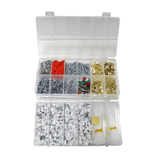 طقم أدوات منزلي 1500 قطعة مع حقيبة قوية تتحول لمنصة عمل - JawdaTop