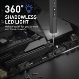 طقم مفكات كهربائي 97 في 1 من بورودو تيك فيكس - JawdaTop