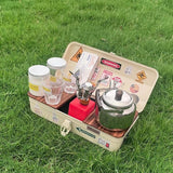 طقم شاي فاخر للرحلات والأنشطة الخارجية - JawdaTop