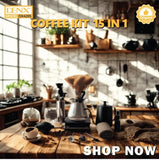 طقم تحضير القهوة اليدوي دينكس ڤي 60 - 15 في 1 - JawdaTop