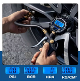 Heavy-Duty Digital Tire Pressure Gauge with Inflator – 250 PSI